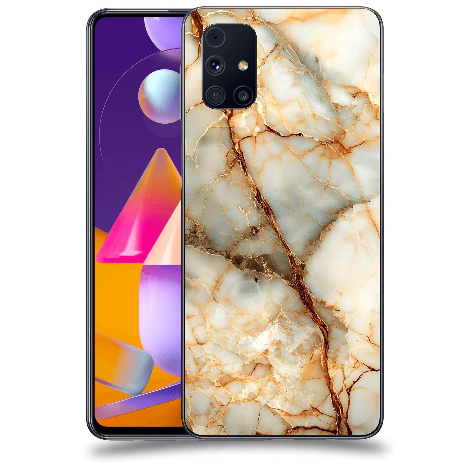 ACOVER Kryt na mobil Samsung Galaxy M31s - Marble I
