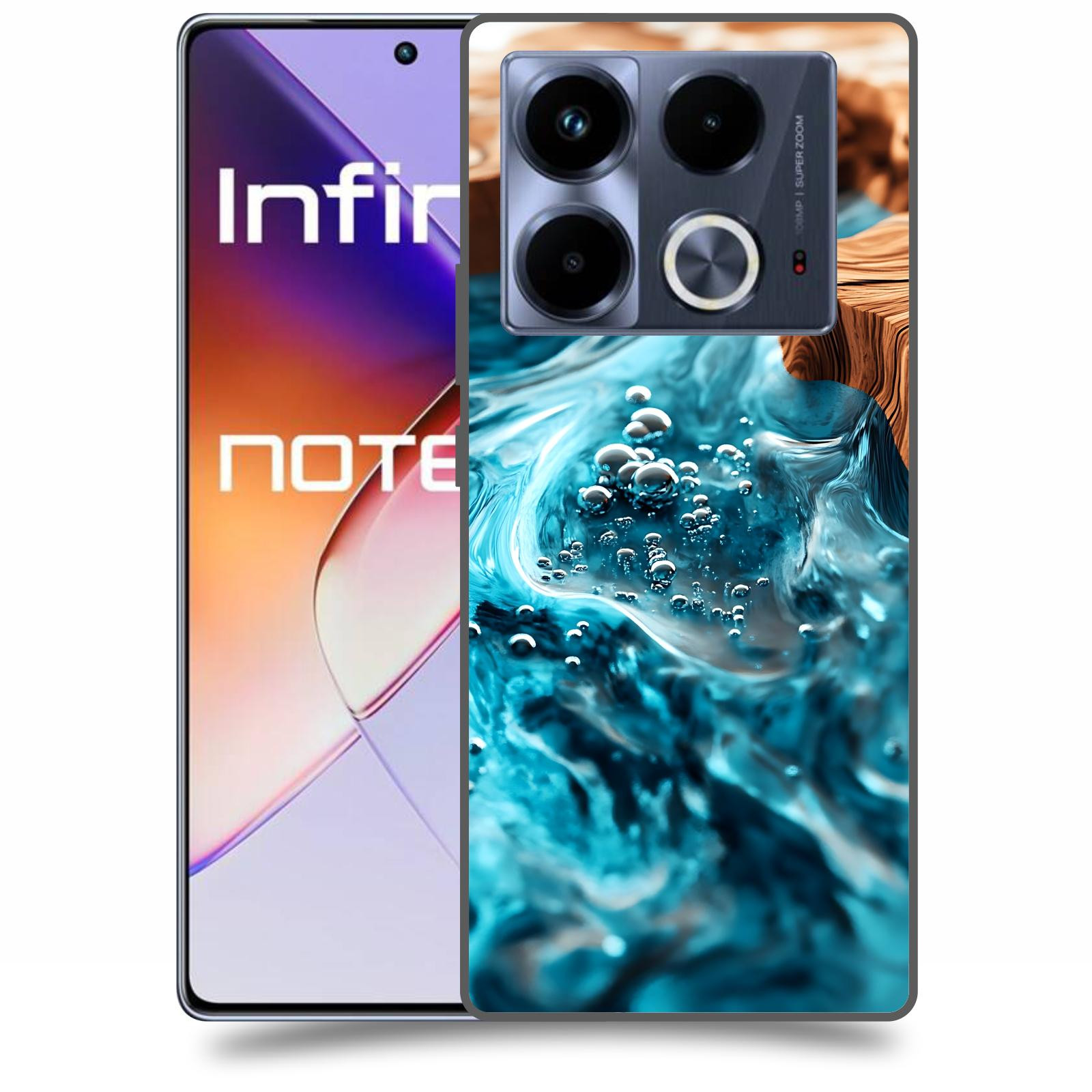 ACOVER Kryt na mobil Infinix Note 40 - Deep Marine I