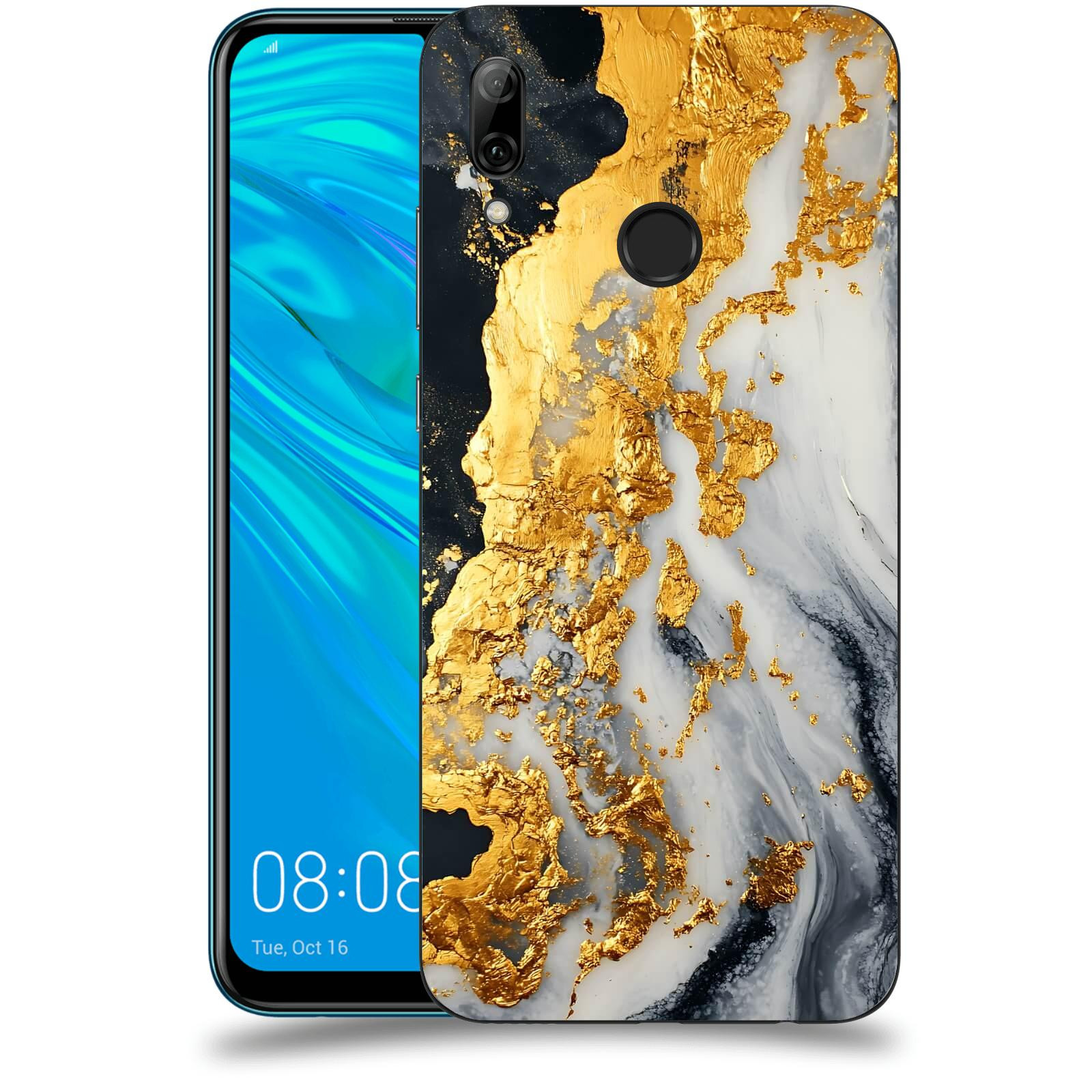 ACOVER Kryt na mobil Huawei P Smart 2019 - Marble II