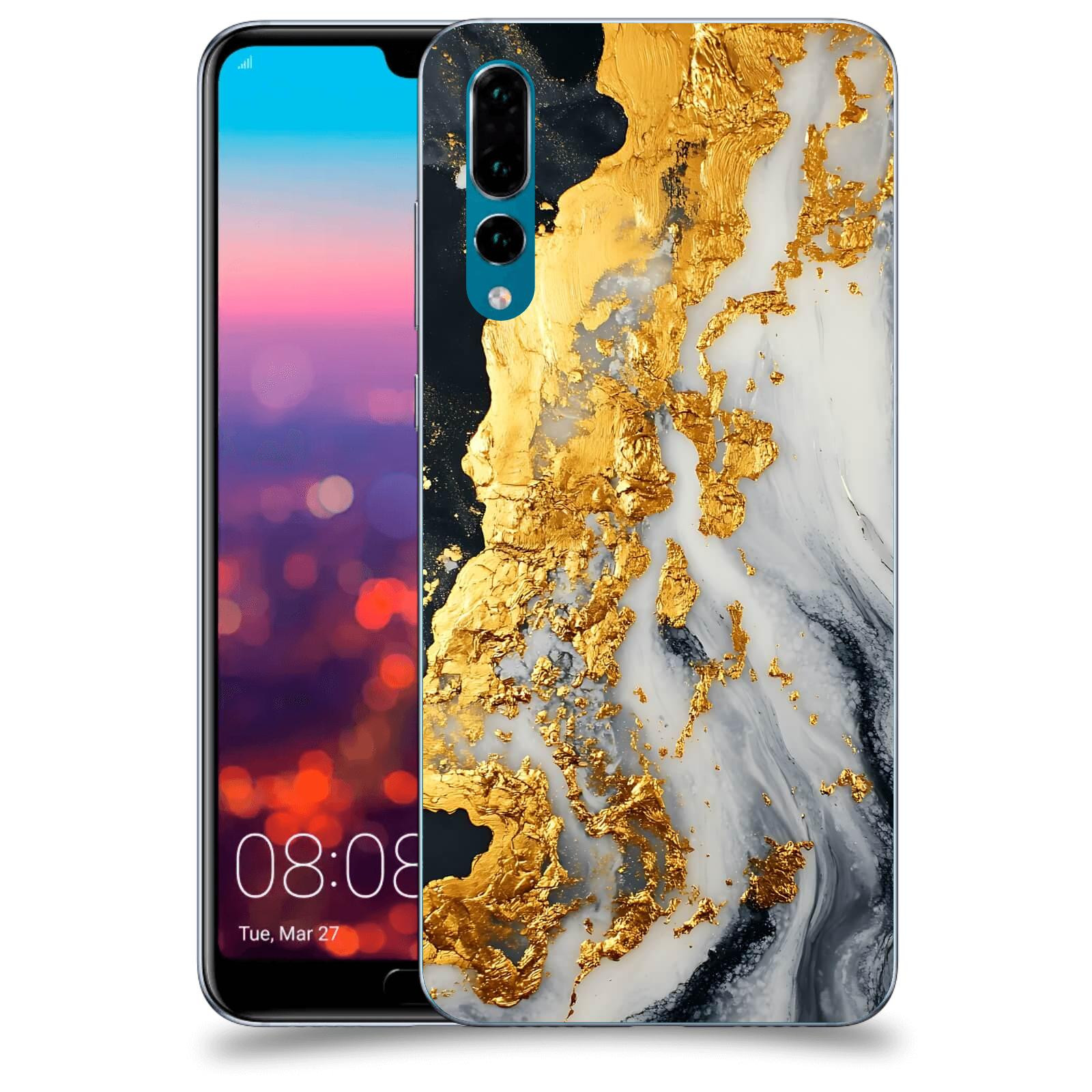 ACOVER Kryt na mobil Huawei P20 Pro - Marble II