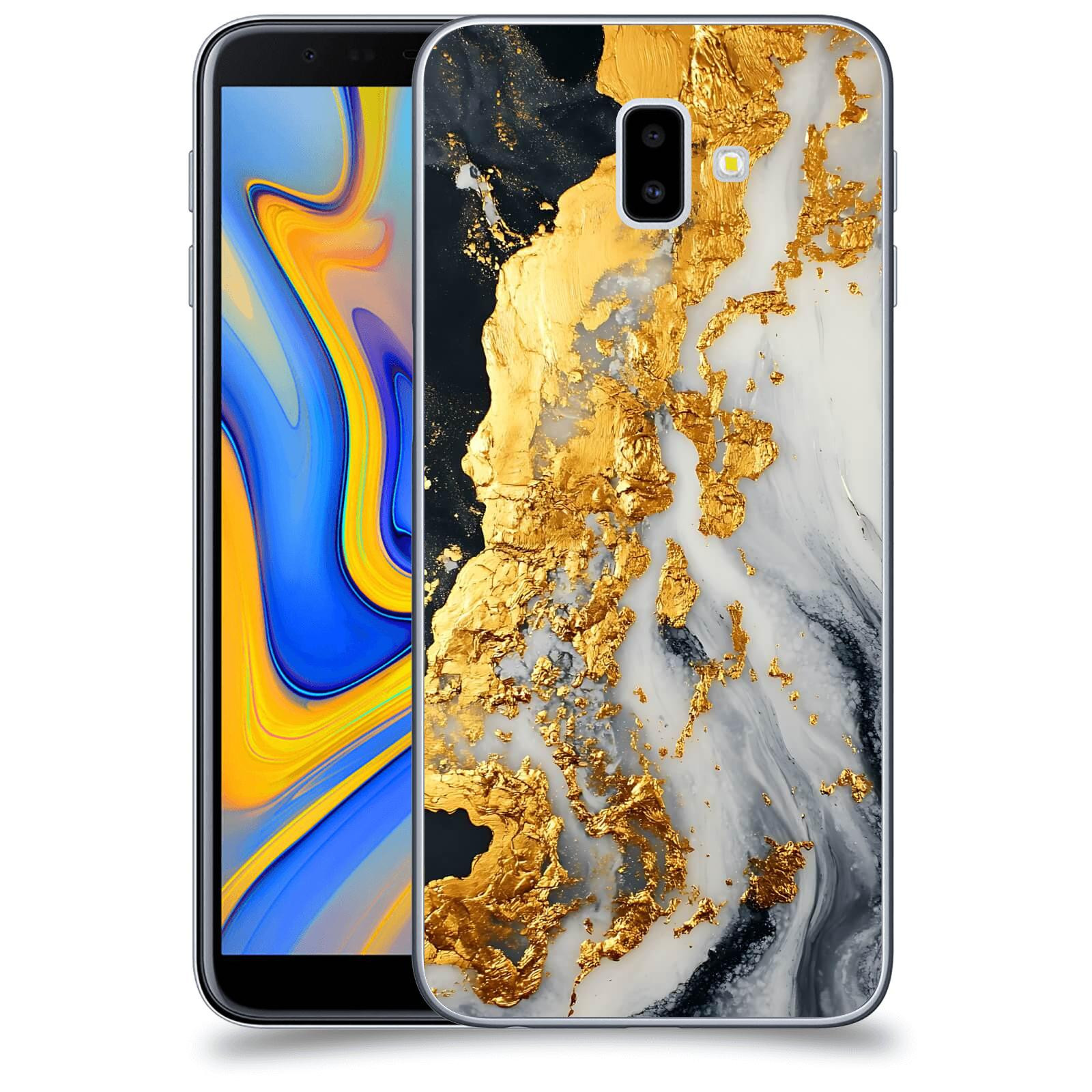 ACOVER Kryt na mobil Samsung Galaxy J6+ J610F - Marble II