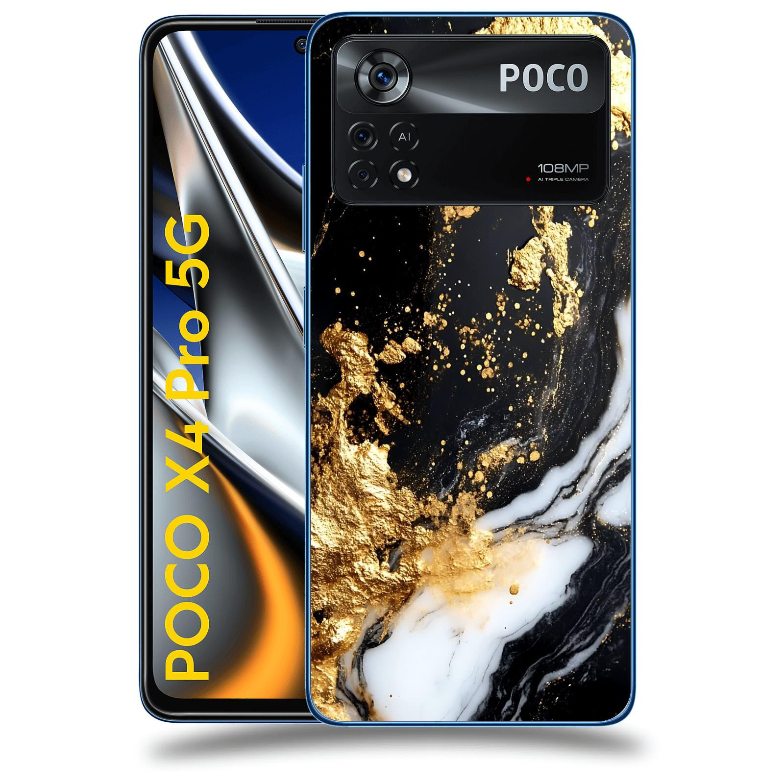 ACOVER Kryt na mobil Xiaomi Poco X4 Pro 5G - Marble III
