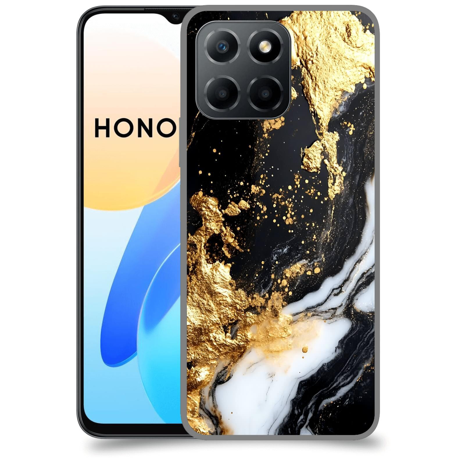 ACOVER Kryt na mobil Honor X8 4G - Marble III