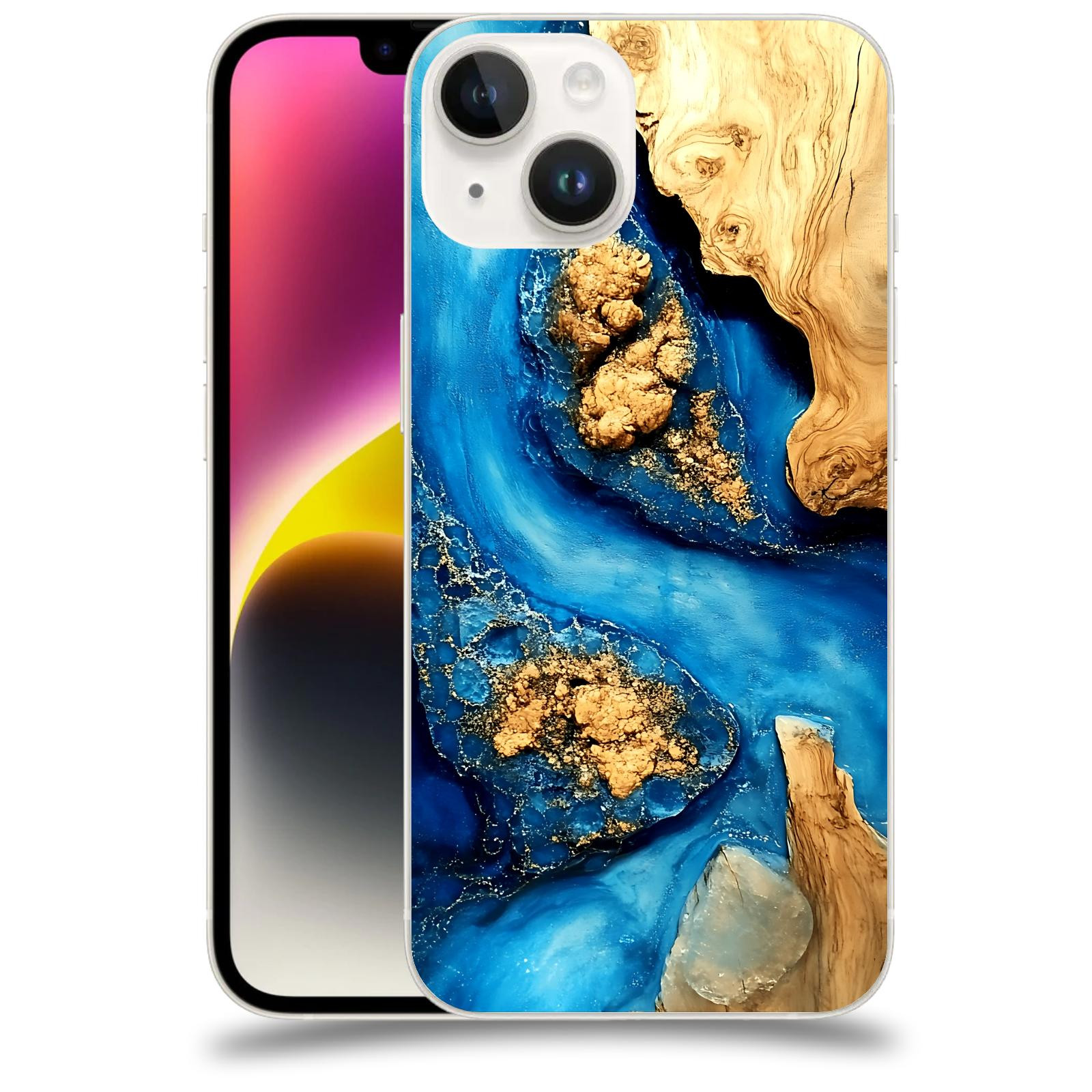 ACOVER Kryt na mobil Apple iPhone 14 - Deep Marine II