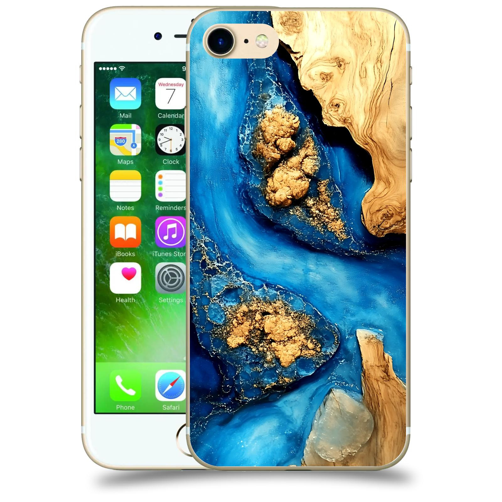 ACOVER Kryt na mobil Apple iPhone 7 - Deep Marine II