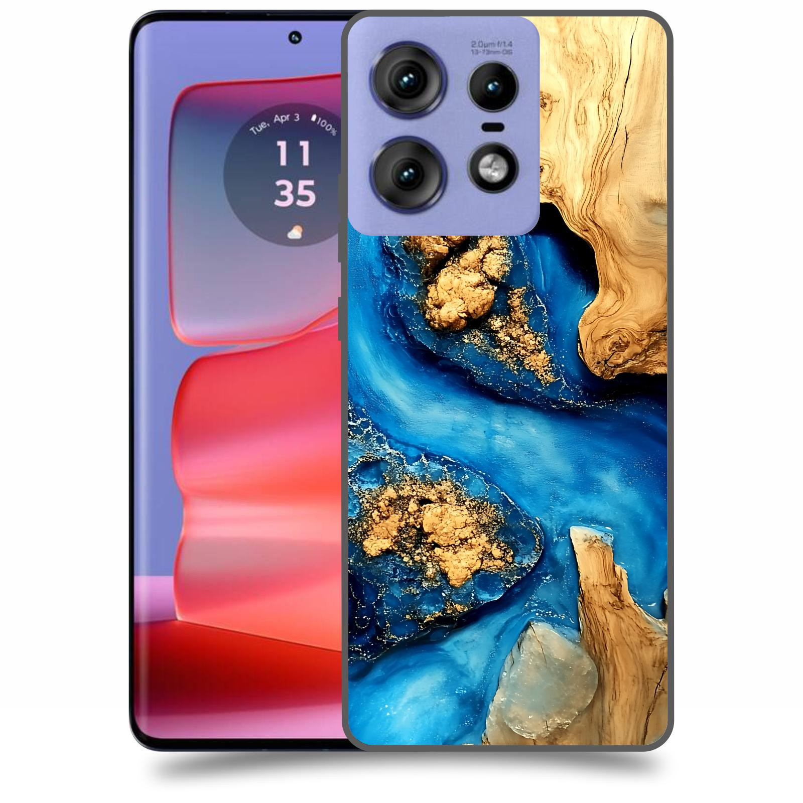 ACOVER Kryt na mobil Motorola Edge 50 Pro - Deep Marine II