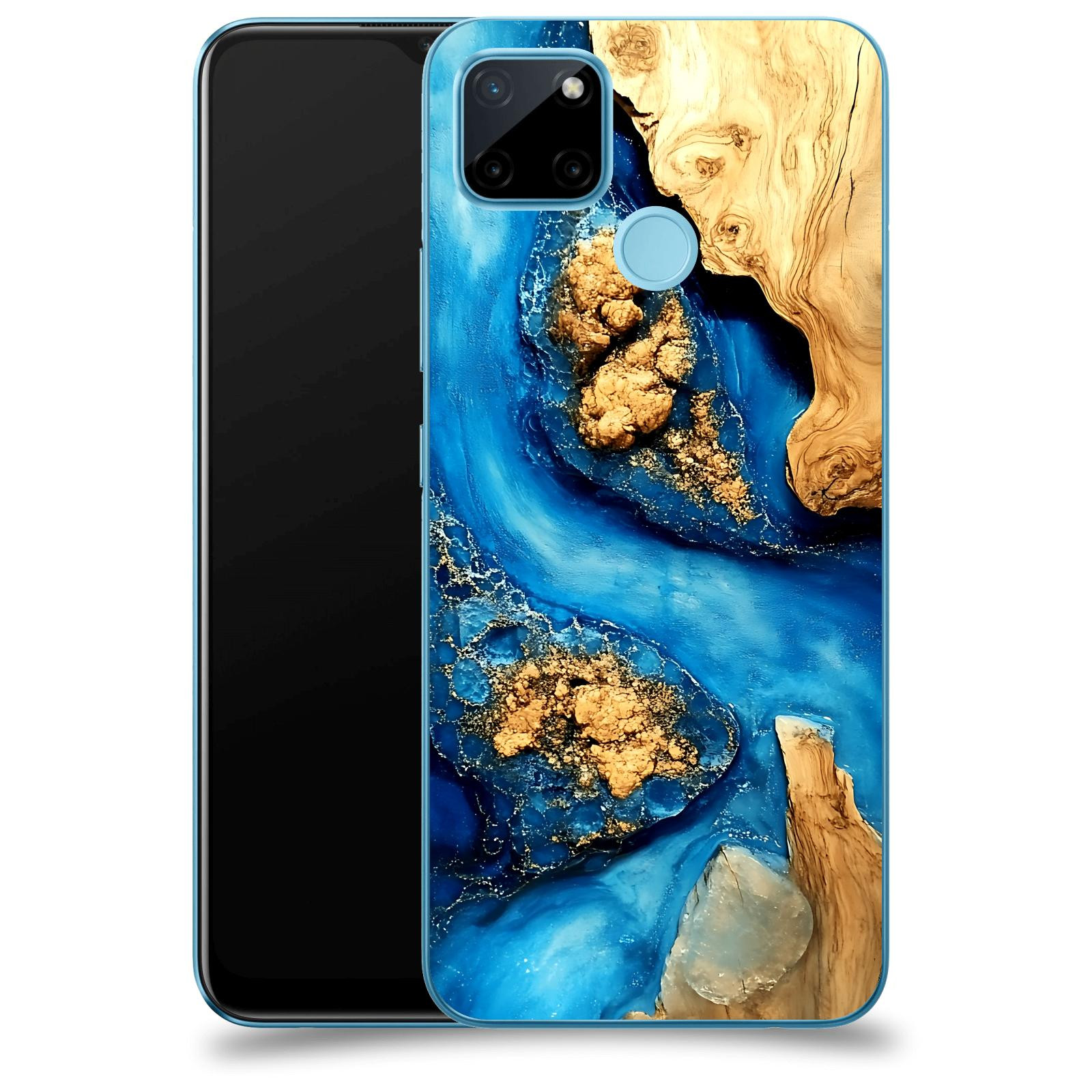 ACOVER Kryt na mobil Realme C21Y - Deep Marine II
