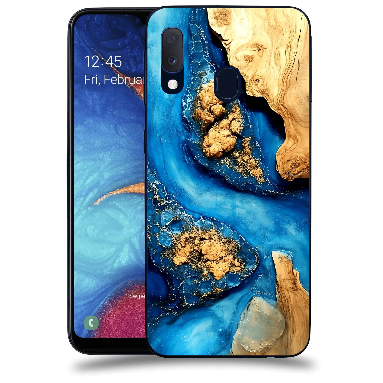 ACOVER Kryt na mobil Samsung Galaxy A20e A202F - Deep Marine II