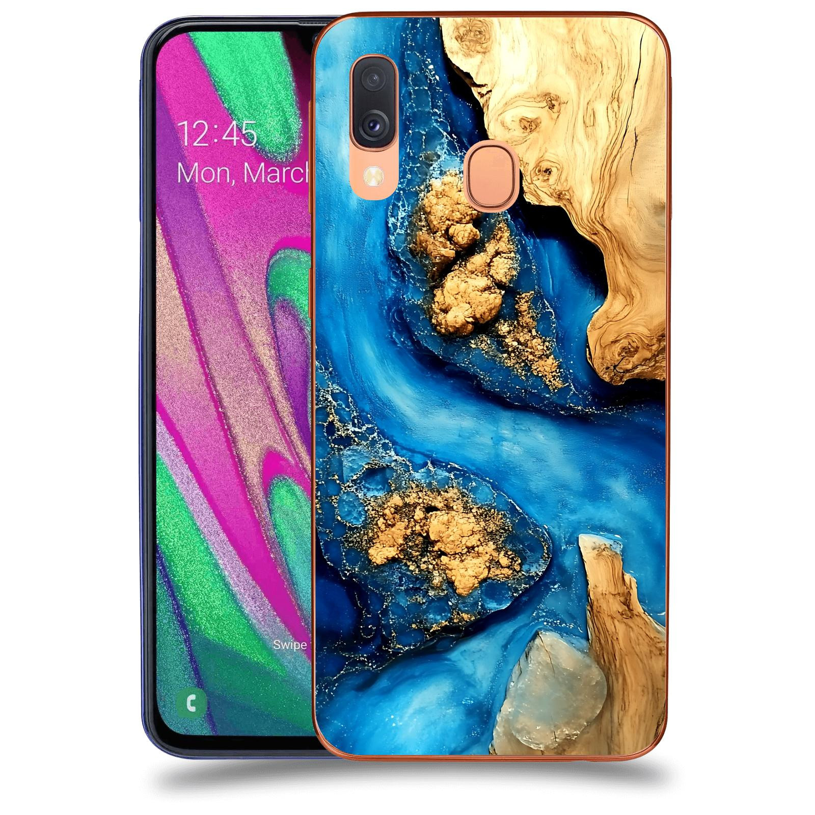 ACOVER Kryt na mobil Samsung Galaxy A40 A405F - Deep Marine II