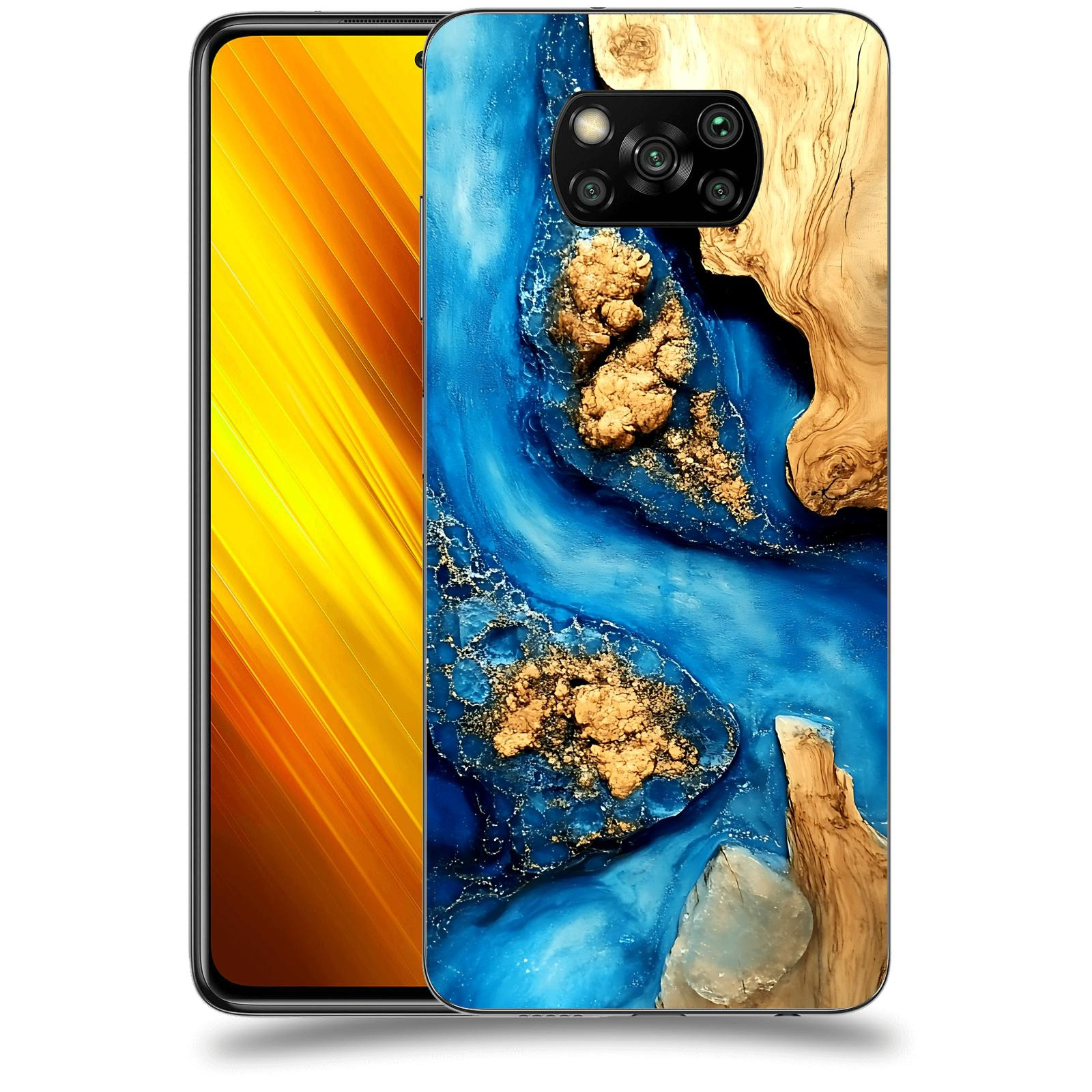 ACOVER Kryt na mobil Xiaomi Poco X3 - Deep Marine II