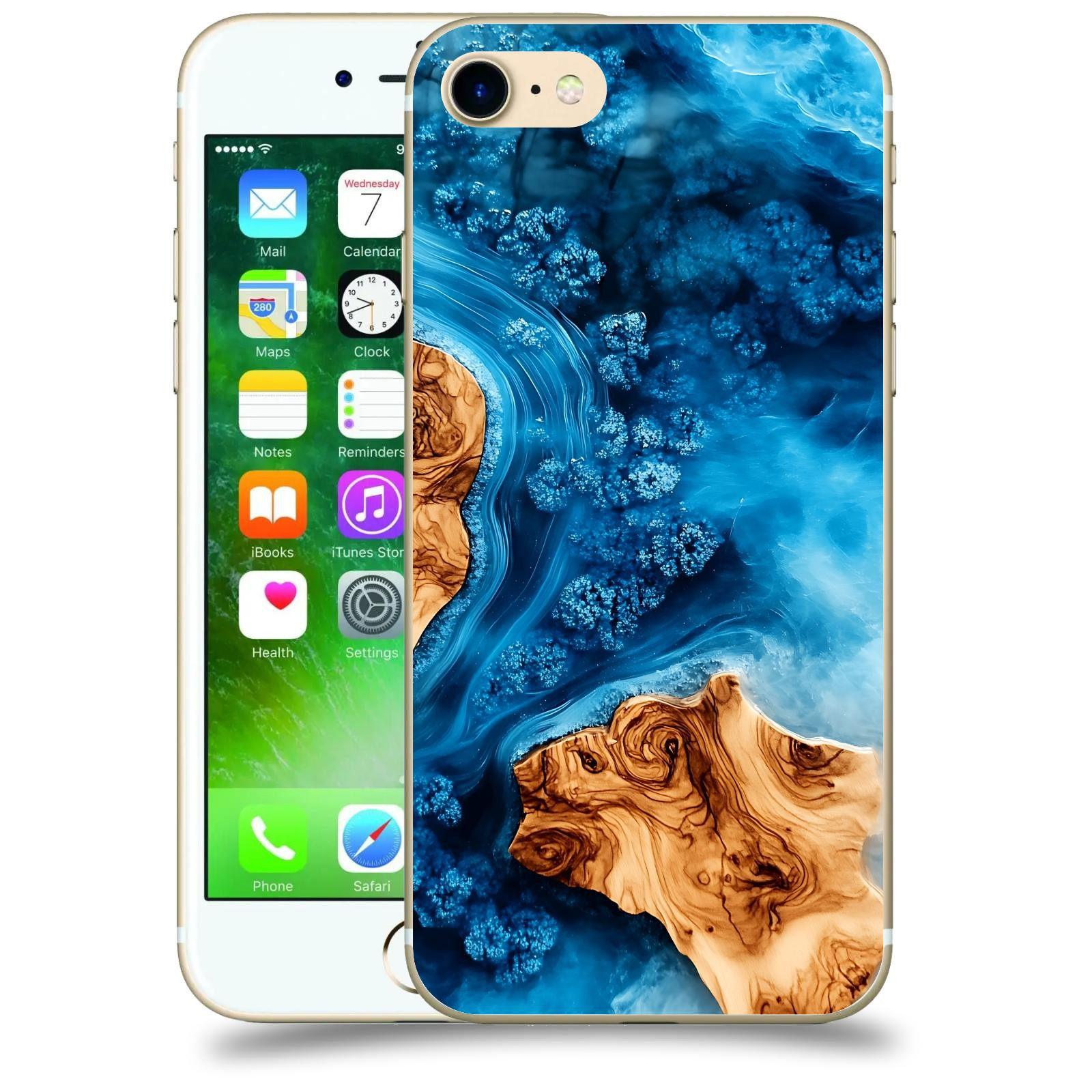ACOVER Kryt na mobil Apple iPhone 7 - Deep Marine III
