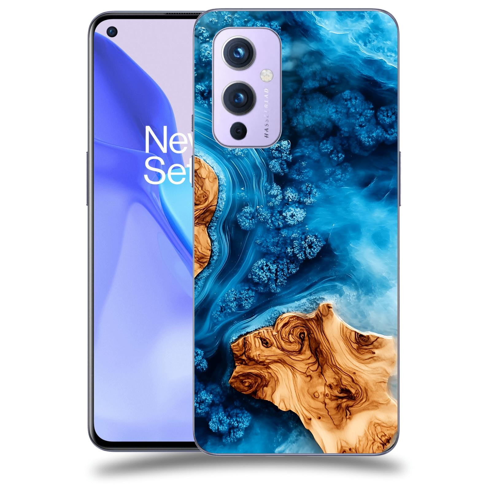 ACOVER Kryt na mobil OnePlus 9 - Deep Marine III