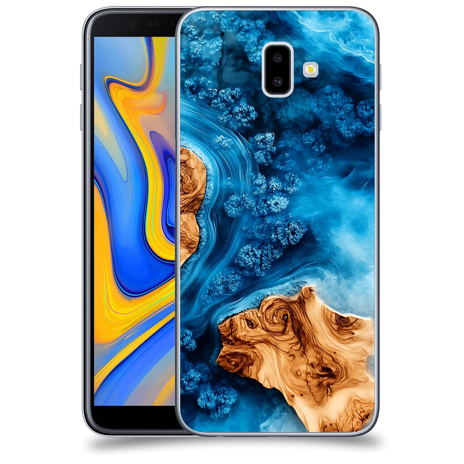 ACOVER Kryt na mobil Samsung Galaxy J6+ J610F - Deep Marine III