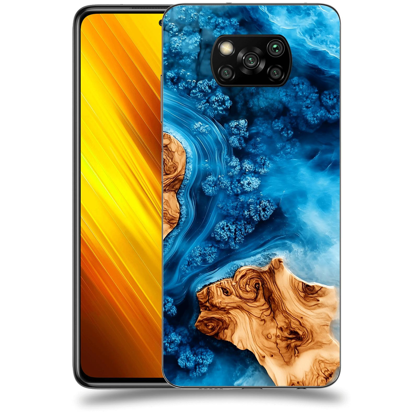 ACOVER Kryt na mobil Xiaomi Poco X3 - Deep Marine III