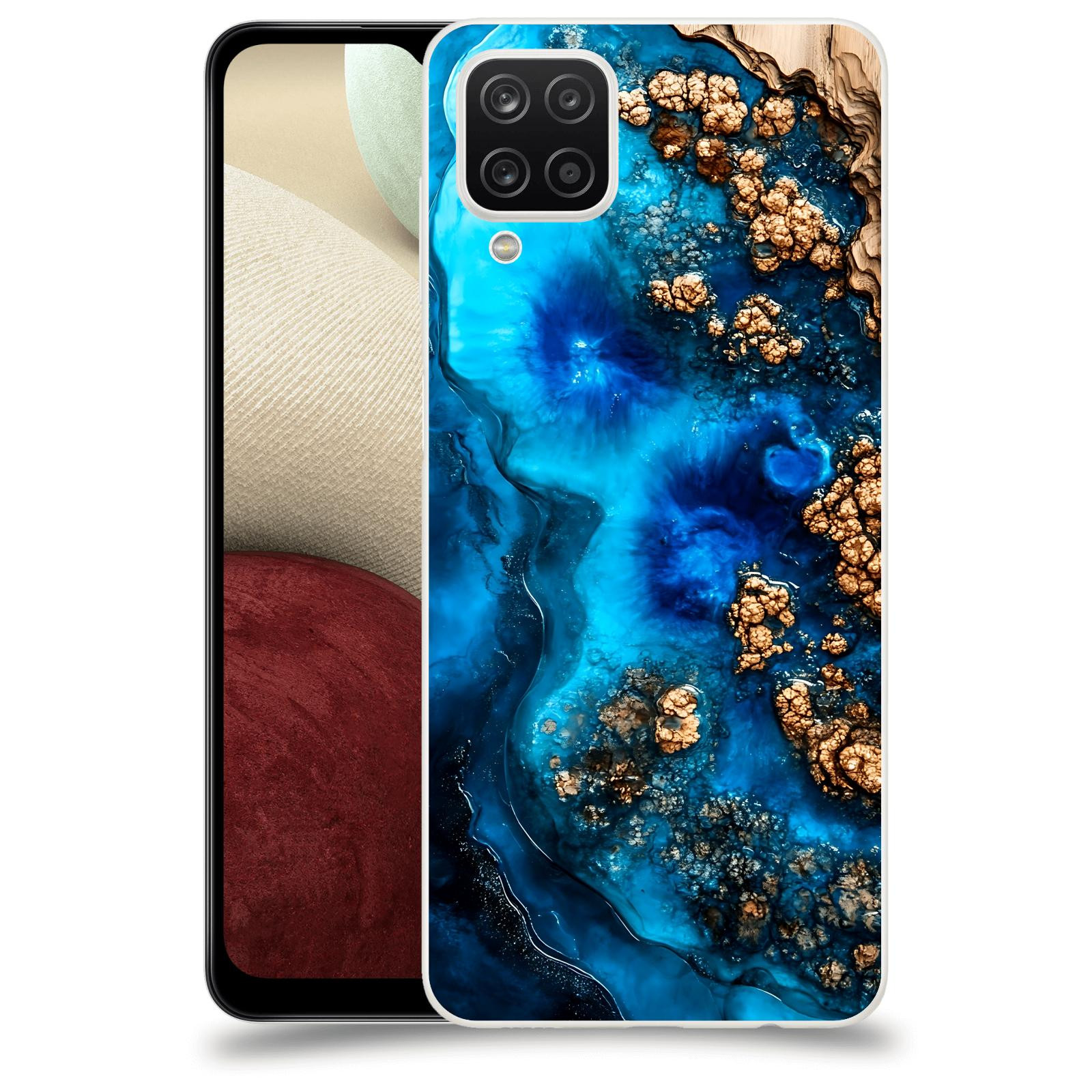 ACOVER Kryt na mobil Samsung Galaxy A12 A125F - Deep Marine IV