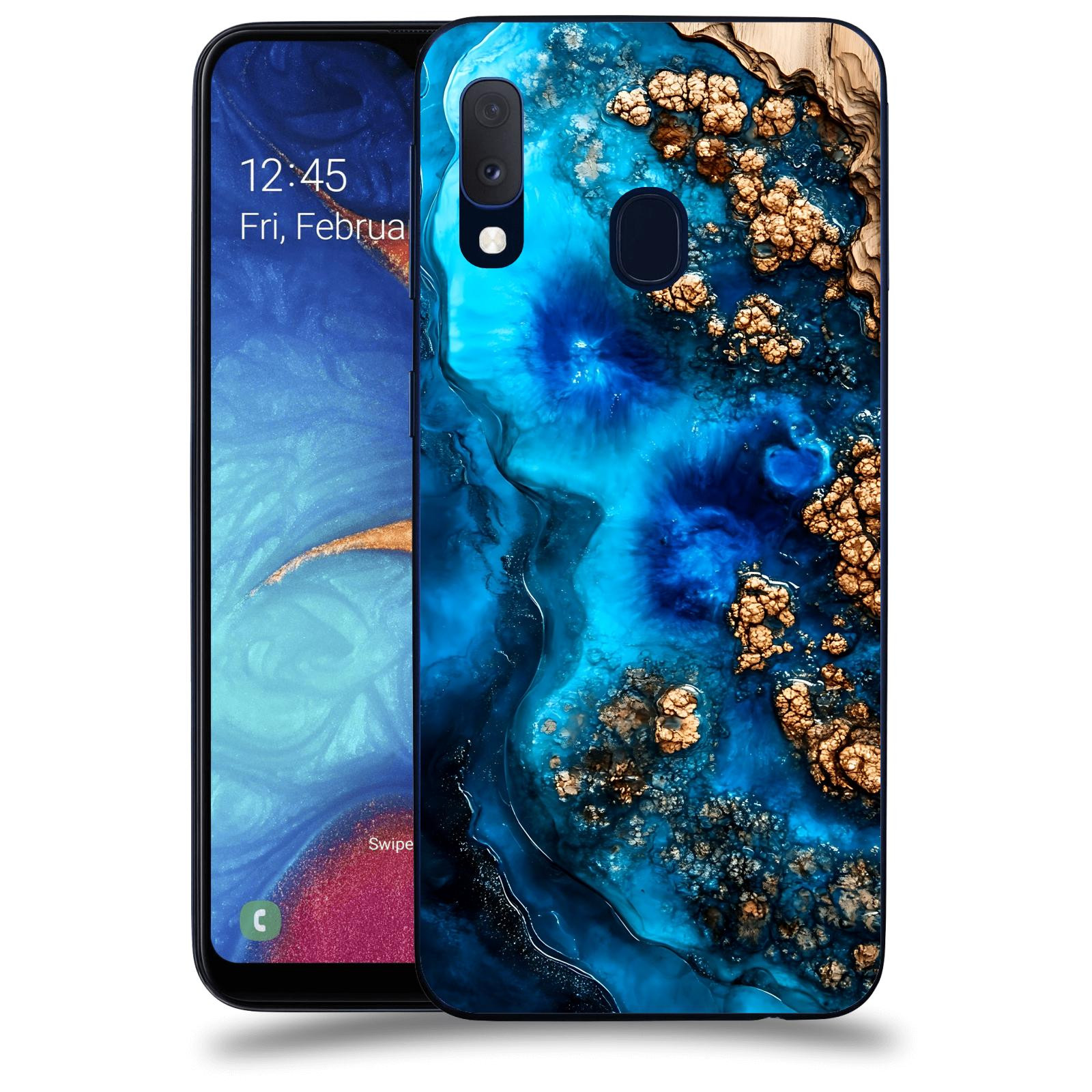 ACOVER Kryt na mobil Samsung Galaxy A20e A202F - Deep Marine IV