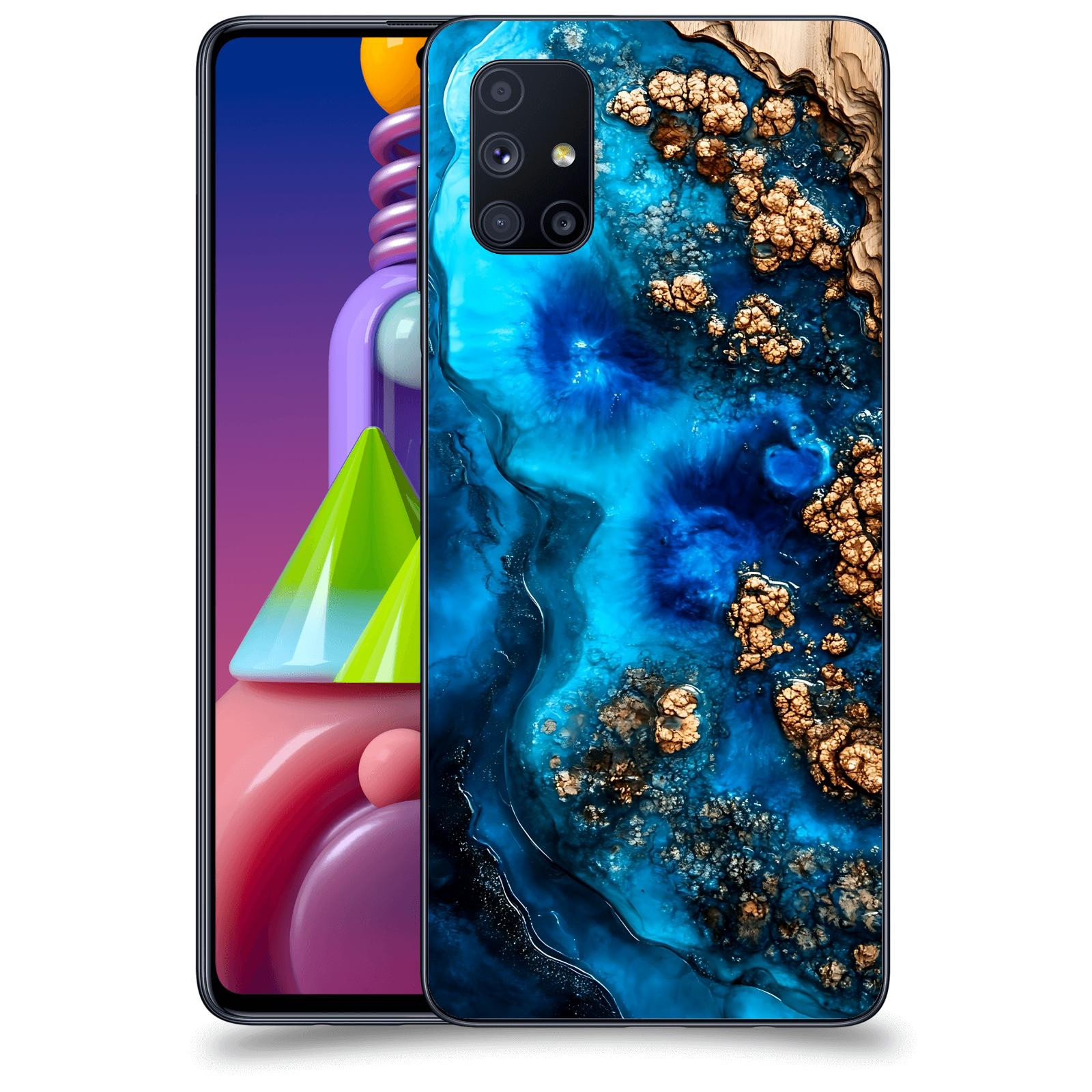 ACOVER Kryt na mobil Samsung Galaxy M51 M515F - Deep Marine IV