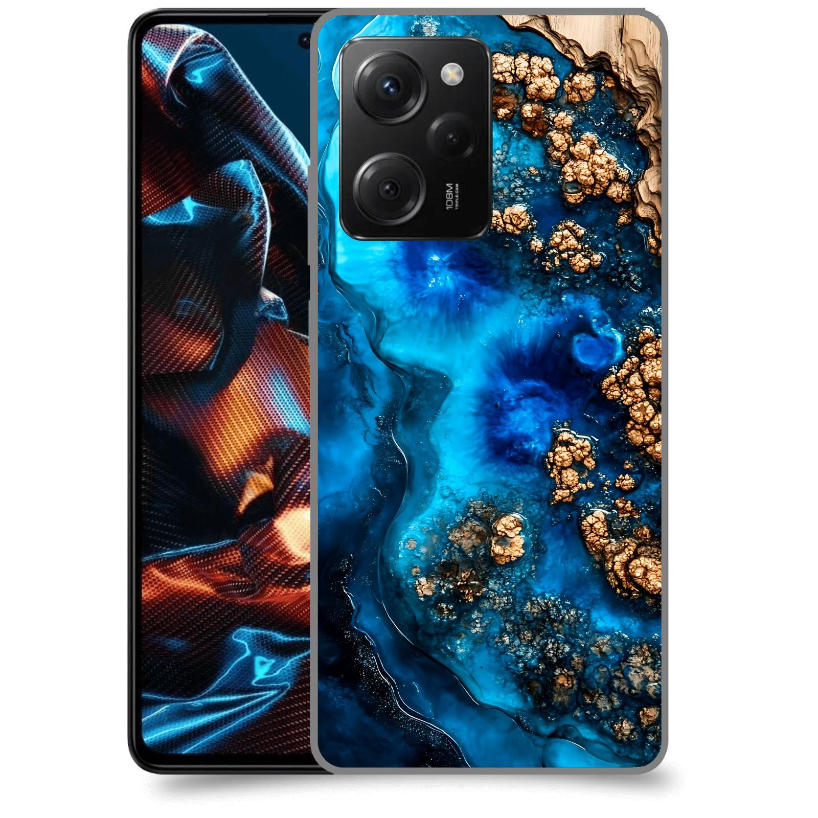 ACOVER Kryt na mobil Xiaomi Poco X5 Pro - Deep Marine IV