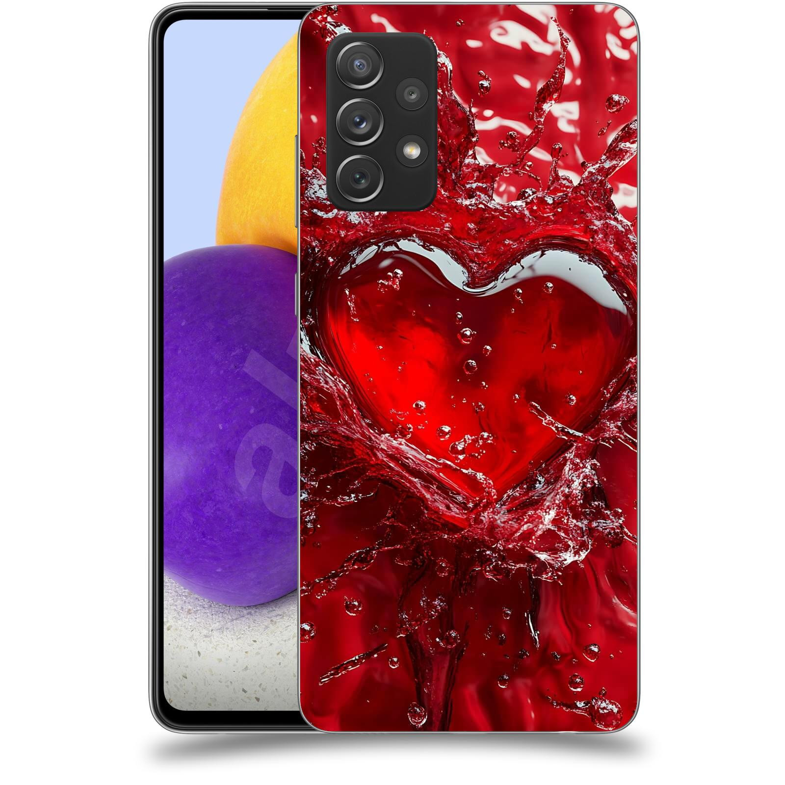 ACOVER Kryt na mobil Samsung Galaxy A72 A725F - Love I