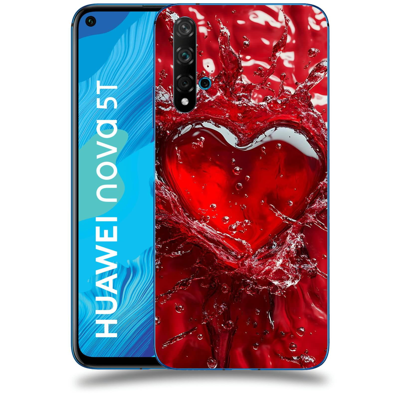 ACOVER Kryt na mobil Huawei Nova 5T - Love I