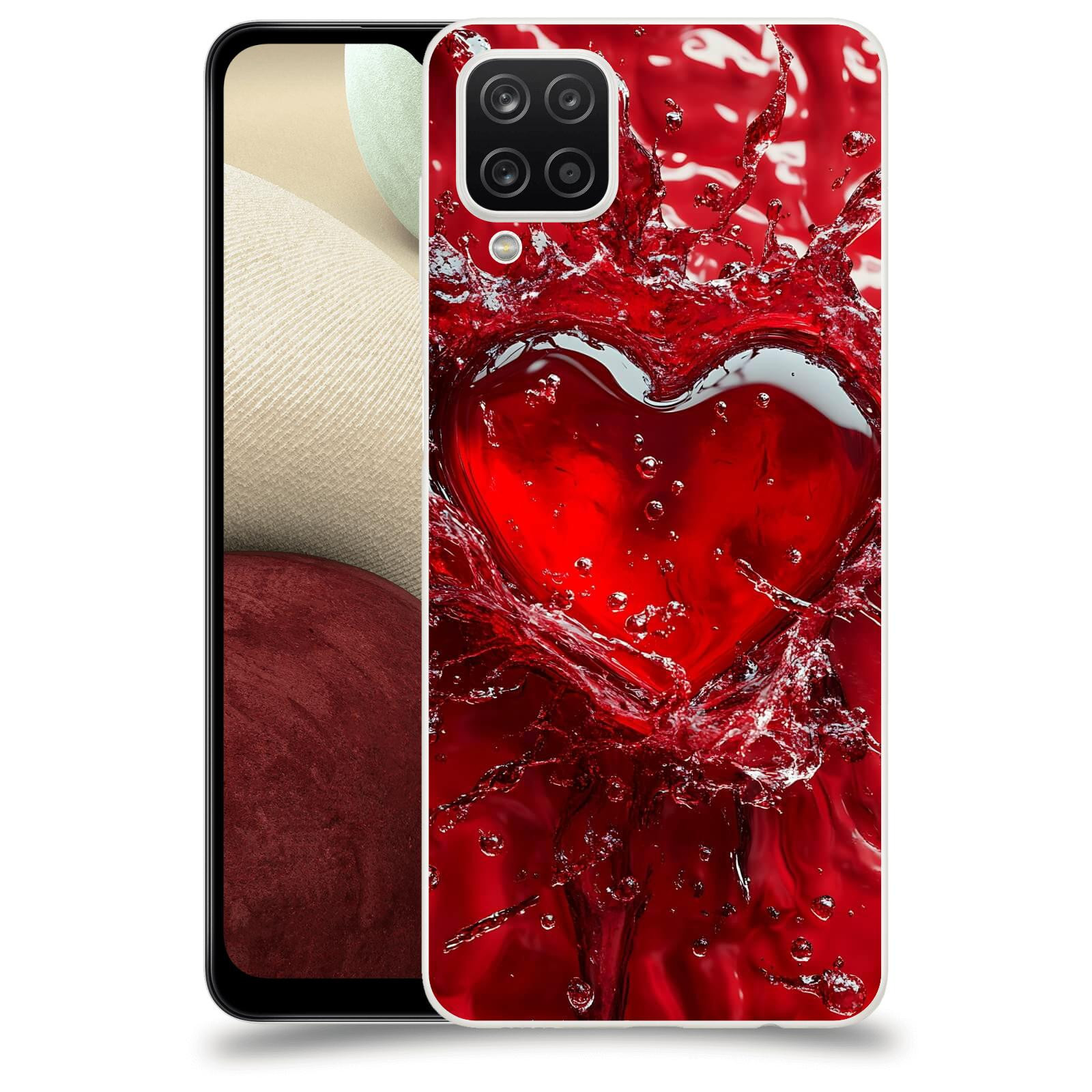 ACOVER Kryt na mobil Samsung Galaxy A12 A125F - Love I
