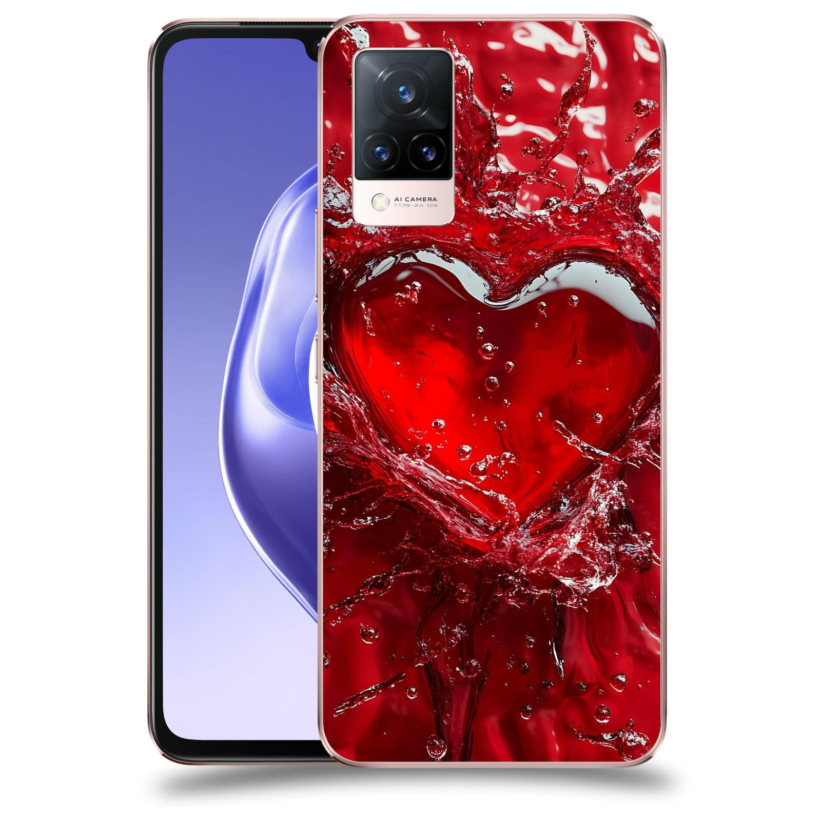 ACOVER Kryt na mobil Vivo V21 5G - Love I