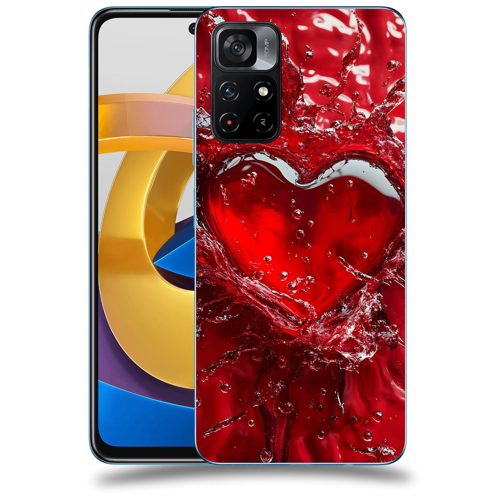 ACOVER Kryt na mobil Xiaomi Poco M4 Pro - Love I
