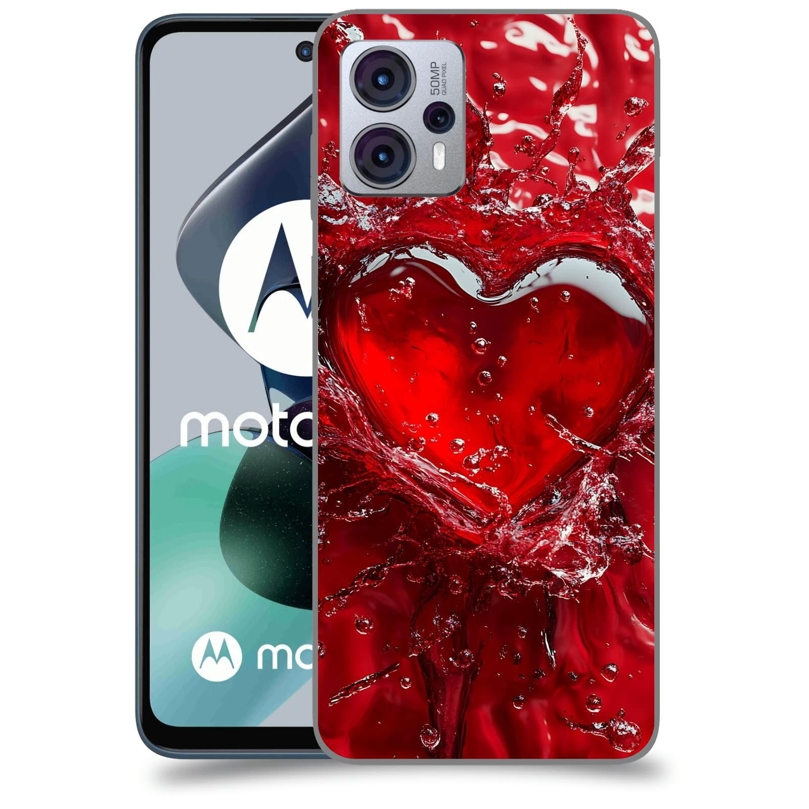 ACOVER Kryt na mobil Motorola Moto G23 - Love I