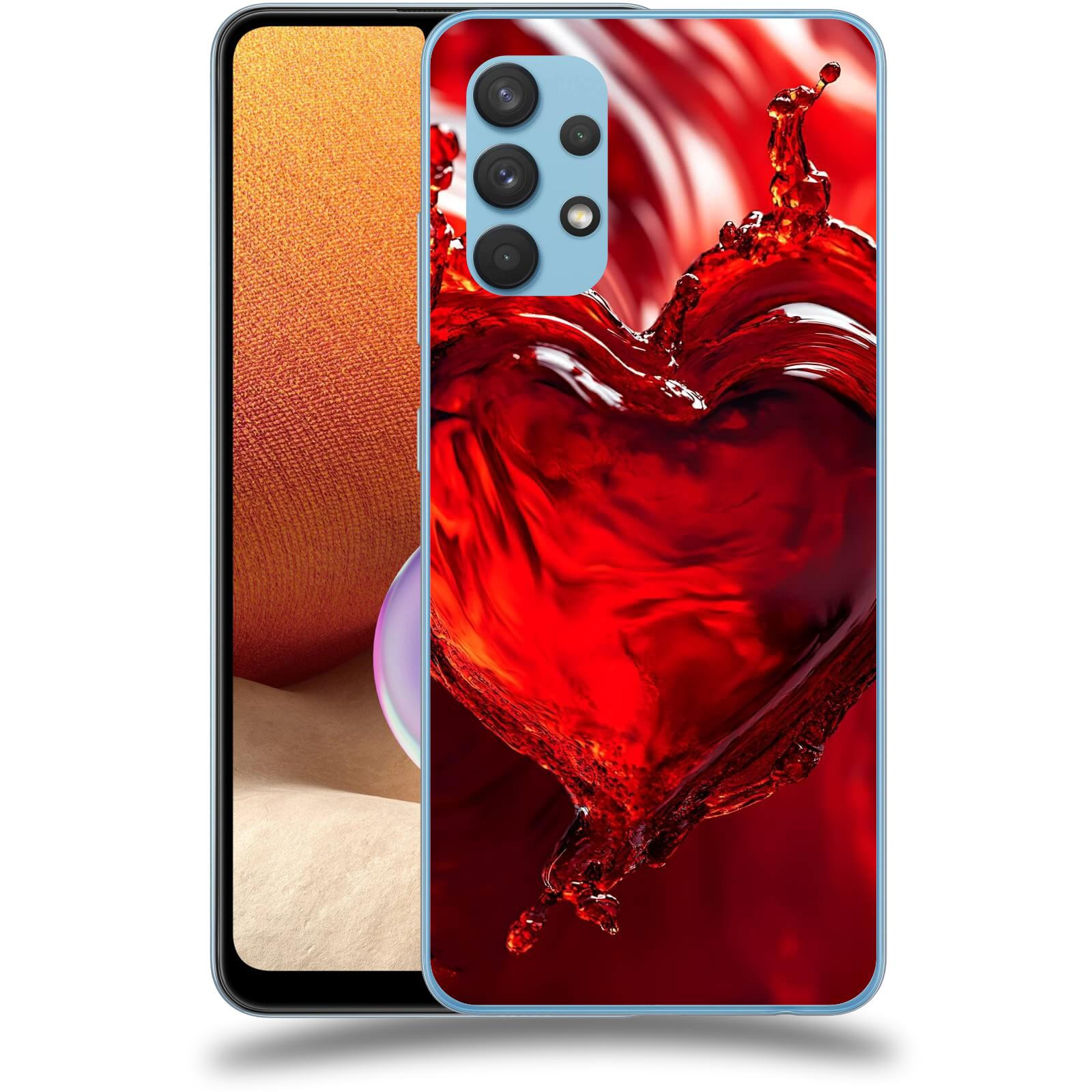 ACOVER Kryt na mobil Samsung Galaxy A32 4G SM-A325F - Love II