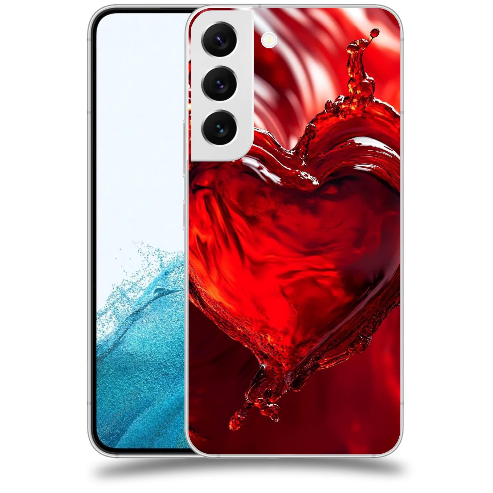 ACOVER Kryt na mobil Samsung Galaxy S22 5G - Love II