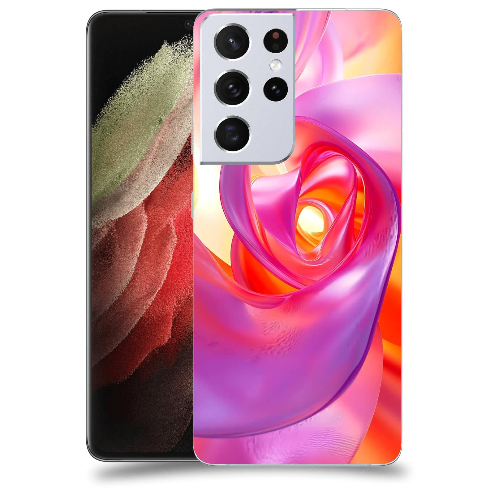 ACOVER Kryt na mobil Samsung Galaxy S21 Ultra 5G G998B - Art I