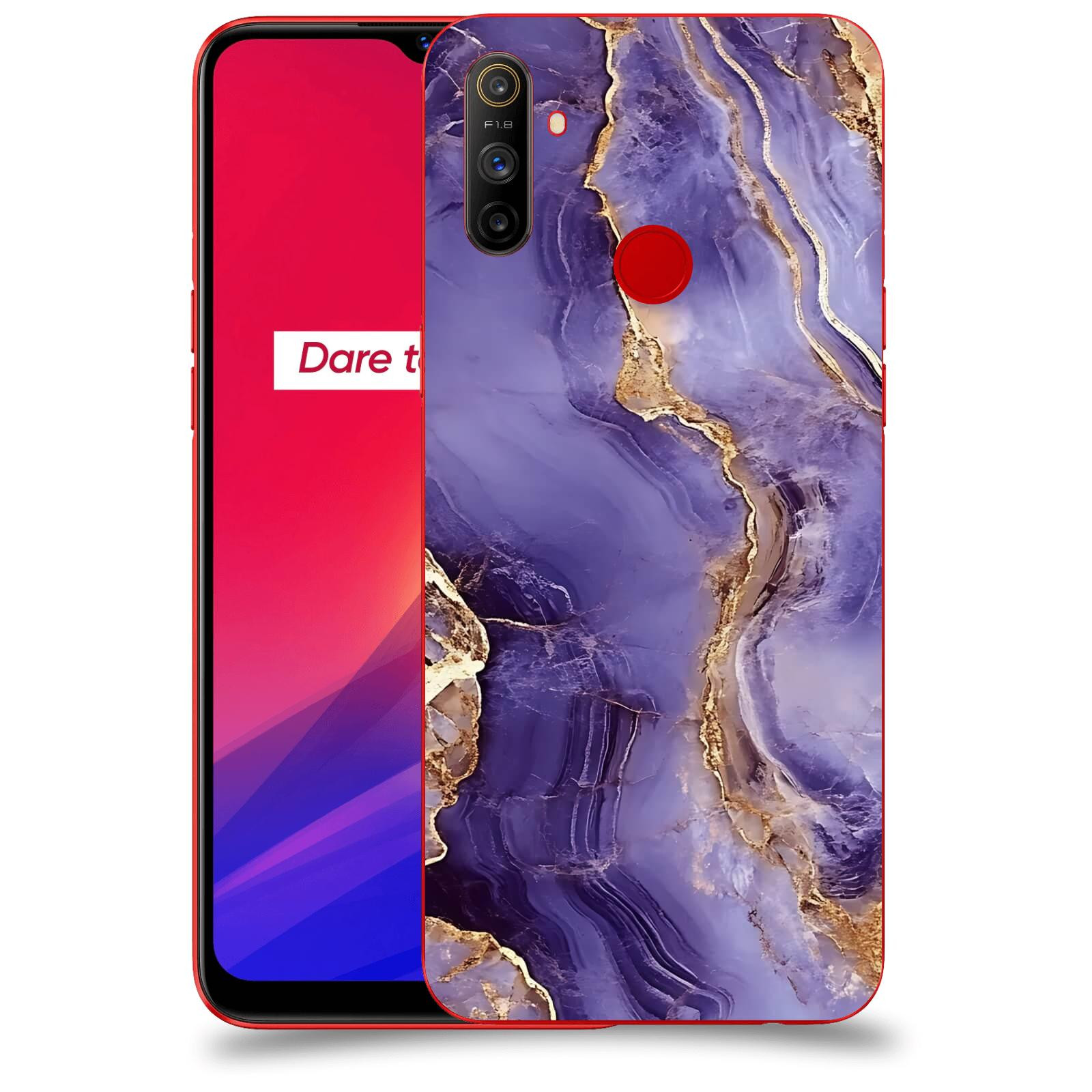 ACOVER Kryt na mobil Realme C3 - Violet I