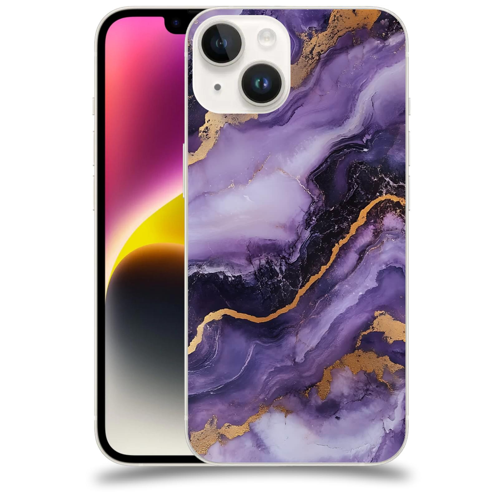 ACOVER Kryt na mobil Apple iPhone 14 - Violet II