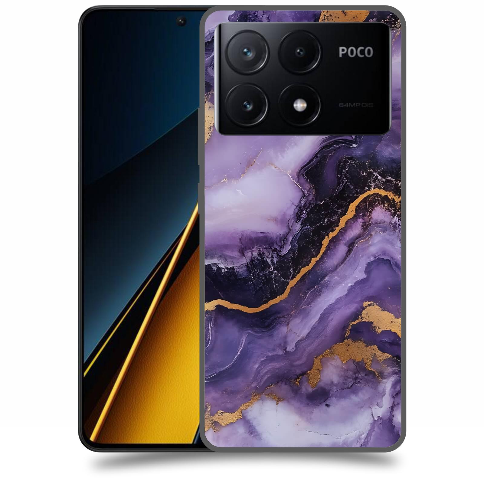 ACOVER Kryt na mobil Poco X6 Pro 5G - Violet II