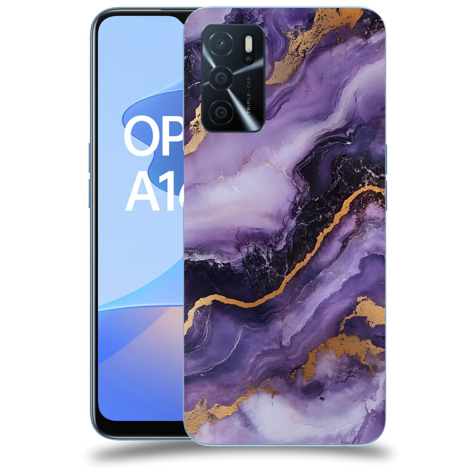 ACOVER Kryt na mobil OPPO A16s - Violet II