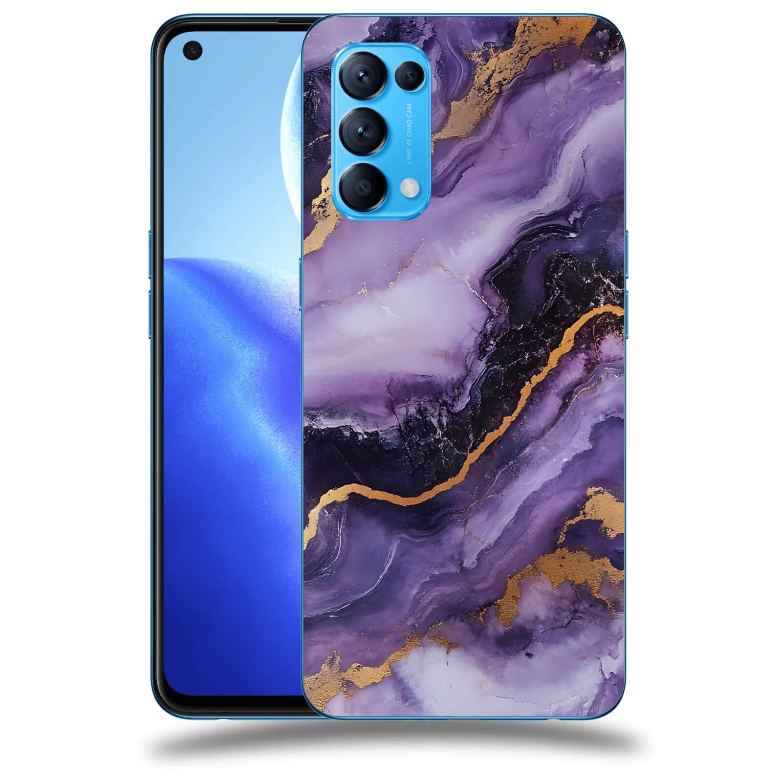 ACOVER Kryt na mobil OPPO Reno 5 5G - Violet II