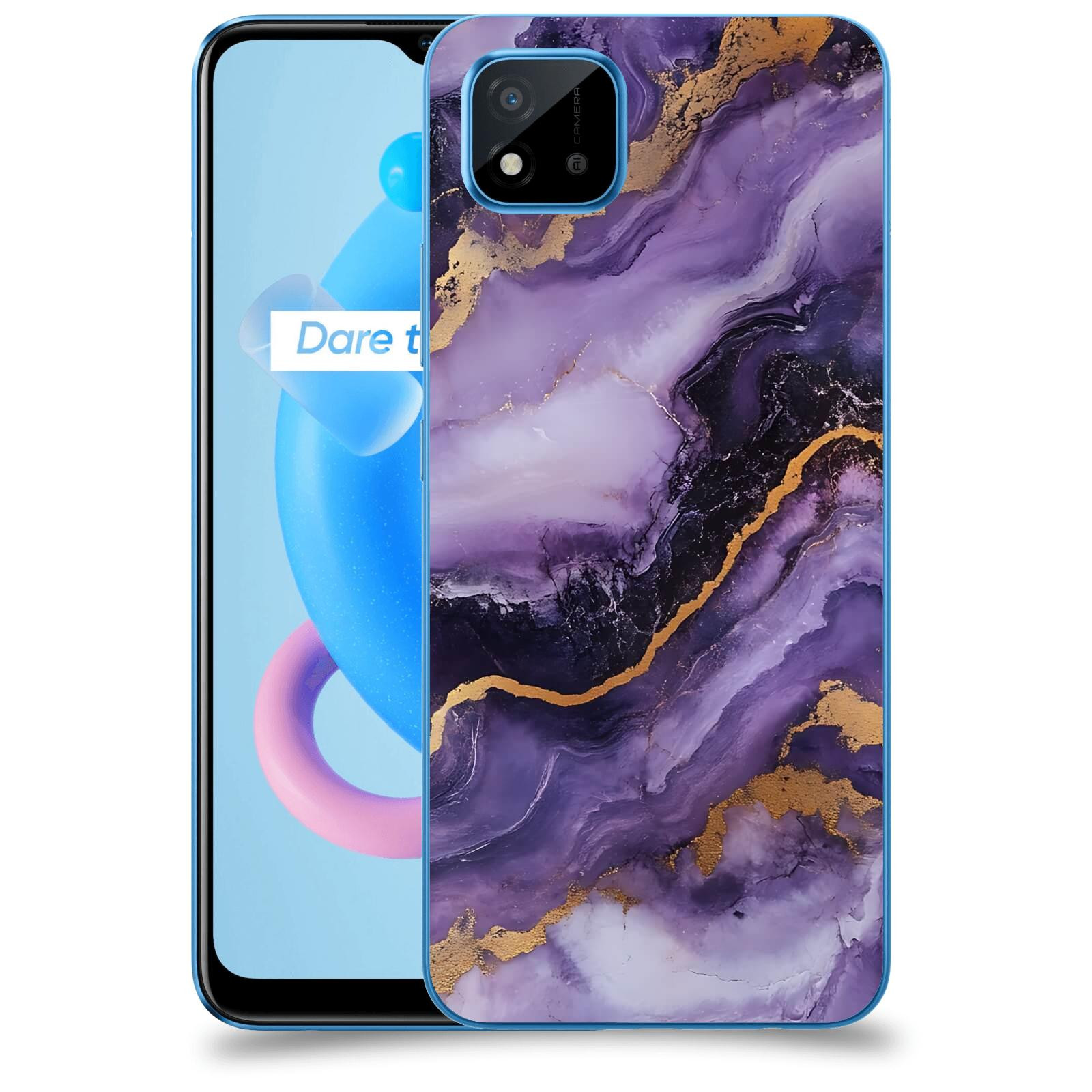ACOVER Kryt na mobil Realme C11 (2021) - Violet II