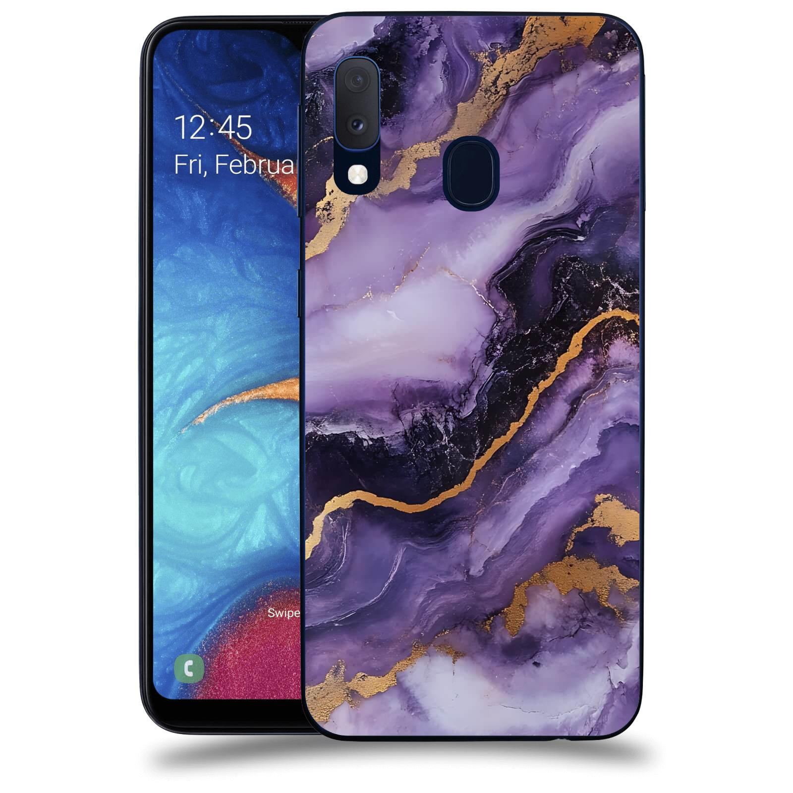 ACOVER Kryt na mobil Samsung Galaxy A20e A202F - Violet II
