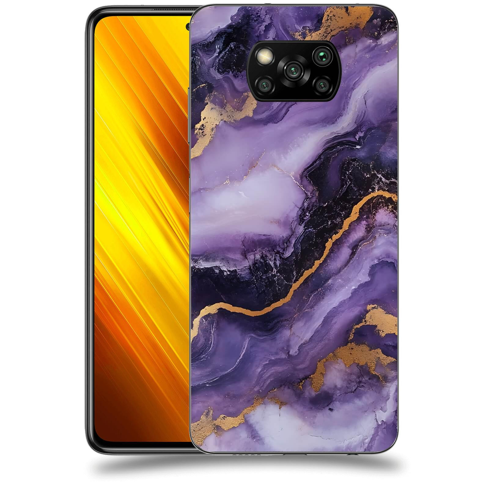 ACOVER Kryt na mobil Xiaomi Poco X3 - Violet II