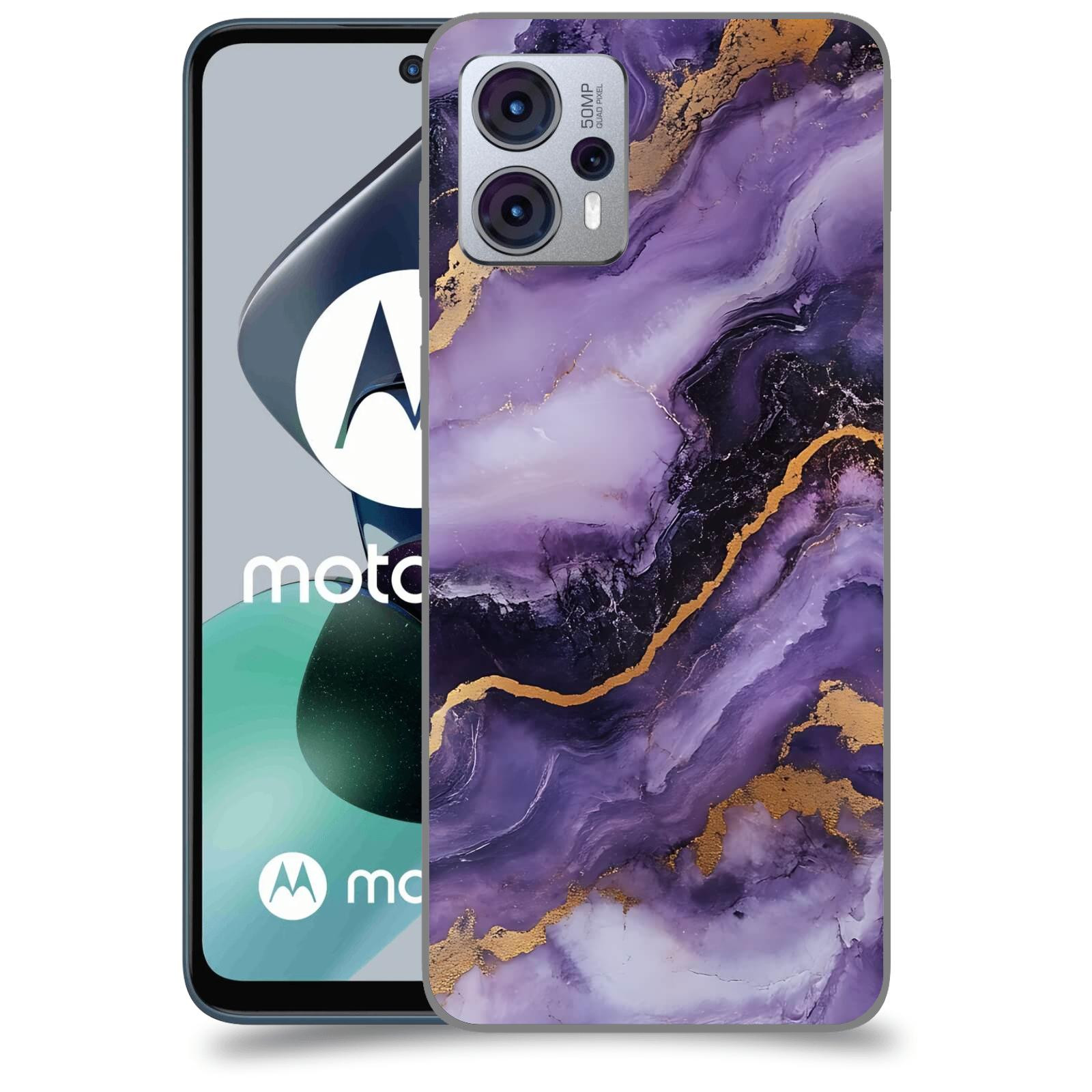 ACOVER Kryt na mobil Motorola Moto G23 - Violet II