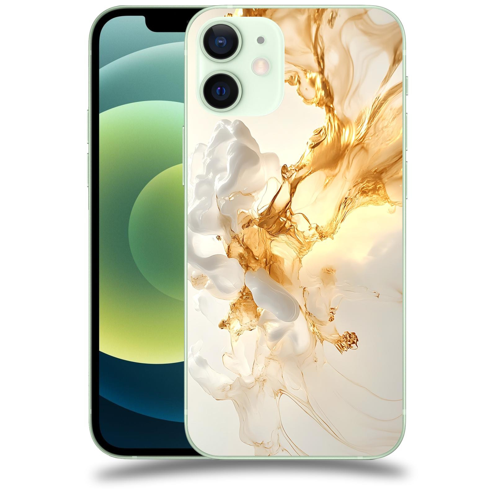 ACOVER Kryt na mobil Apple iPhone 12 mini - Vanilla Bourbon I