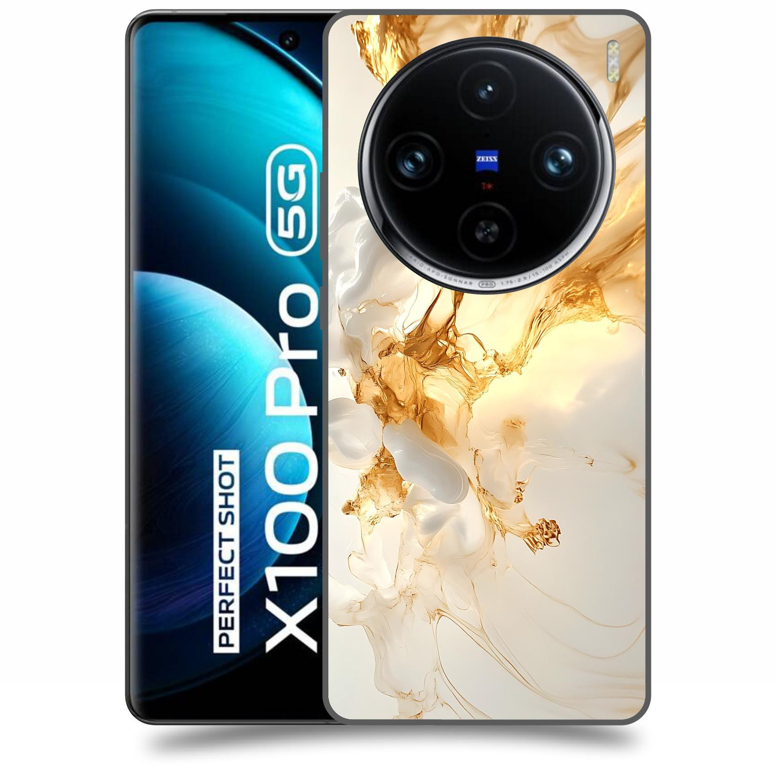 ACOVER Kryt na mobil Vivo X100 Pro 5G - Vanilla Bourbon I