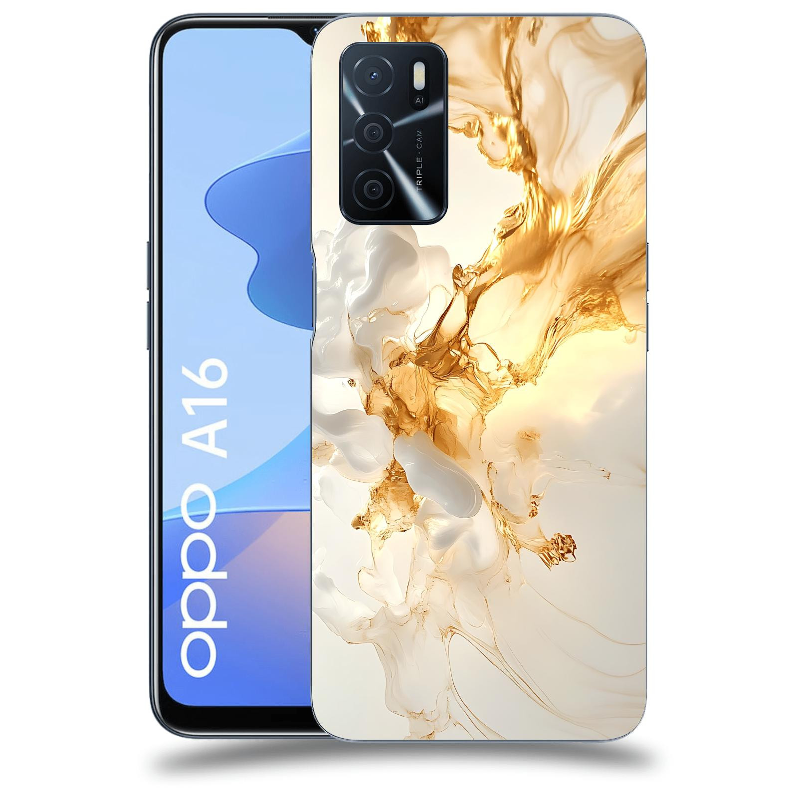 ACOVER Kryt na mobil OPPO A16 - Vanilla Bourbon I