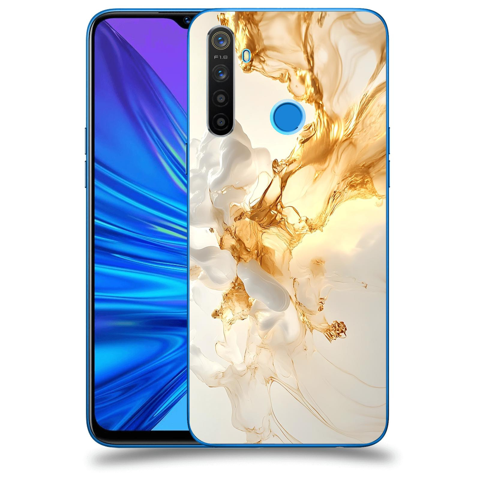 ACOVER Kryt na mobil Realme 5 - Vanilla Bourbon I