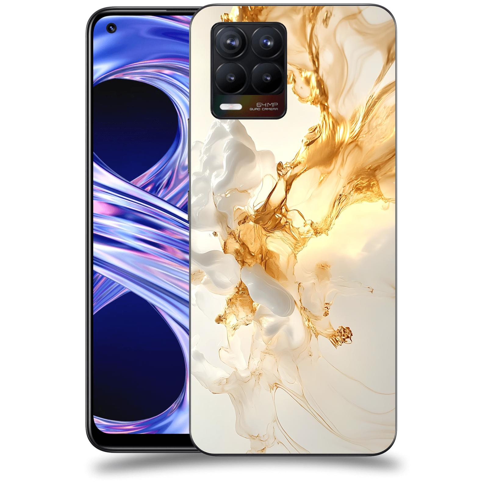 ACOVER Kryt na mobil Realme 8 - Vanilla Bourbon I