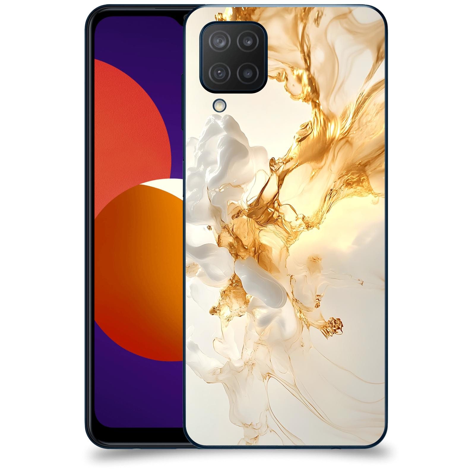 ACOVER Kryt na mobil Samsung Galaxy M12 M127F - Vanilla Bourbon I