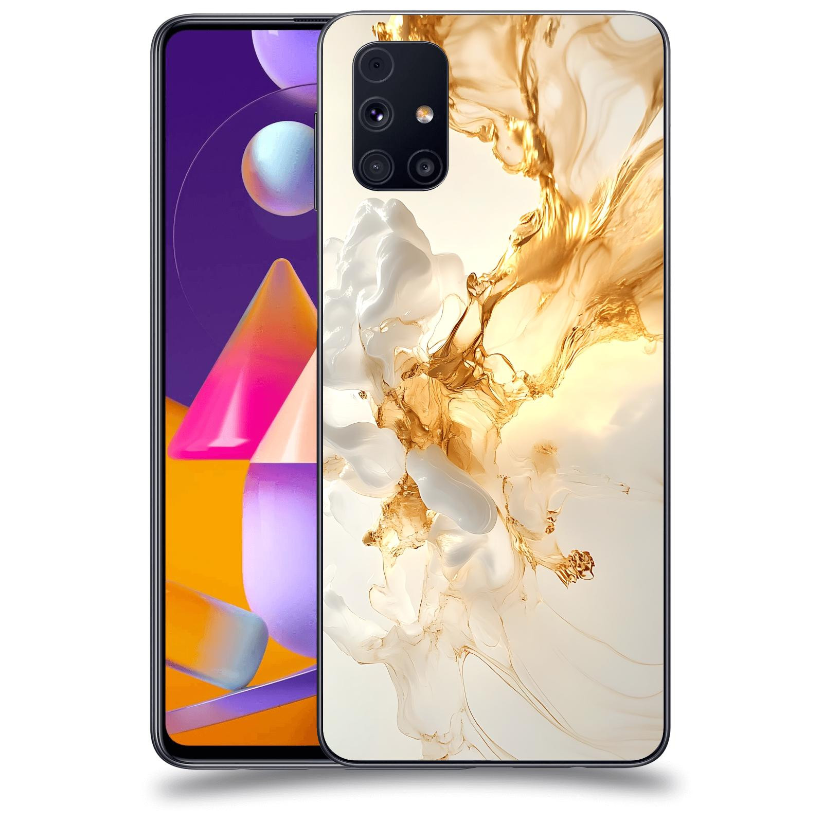 ACOVER Kryt na mobil Samsung Galaxy M31s - Vanilla Bourbon I