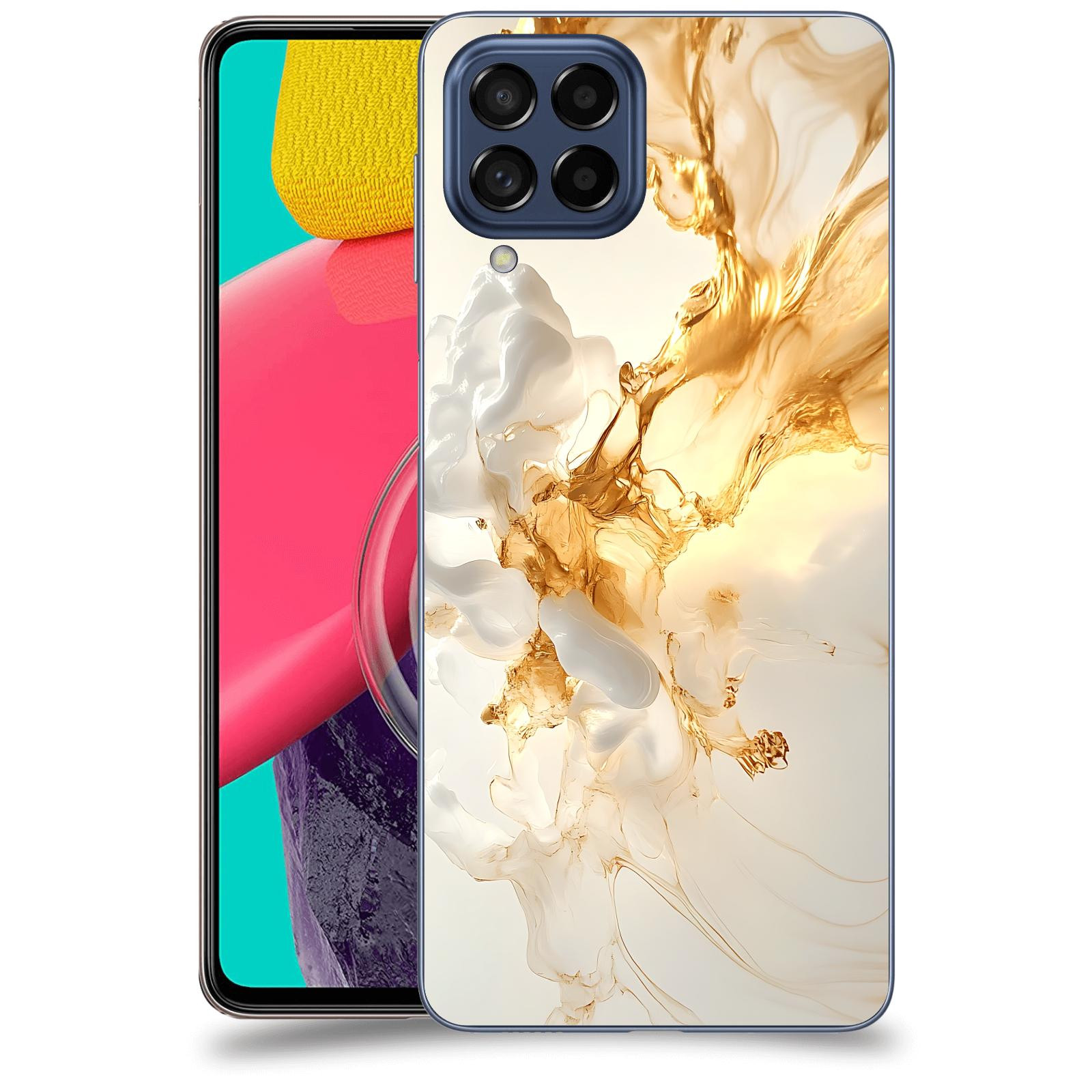 ACOVER Kryt na mobil Samsung Galaxy M53 5G - Vanilla Bourbon I