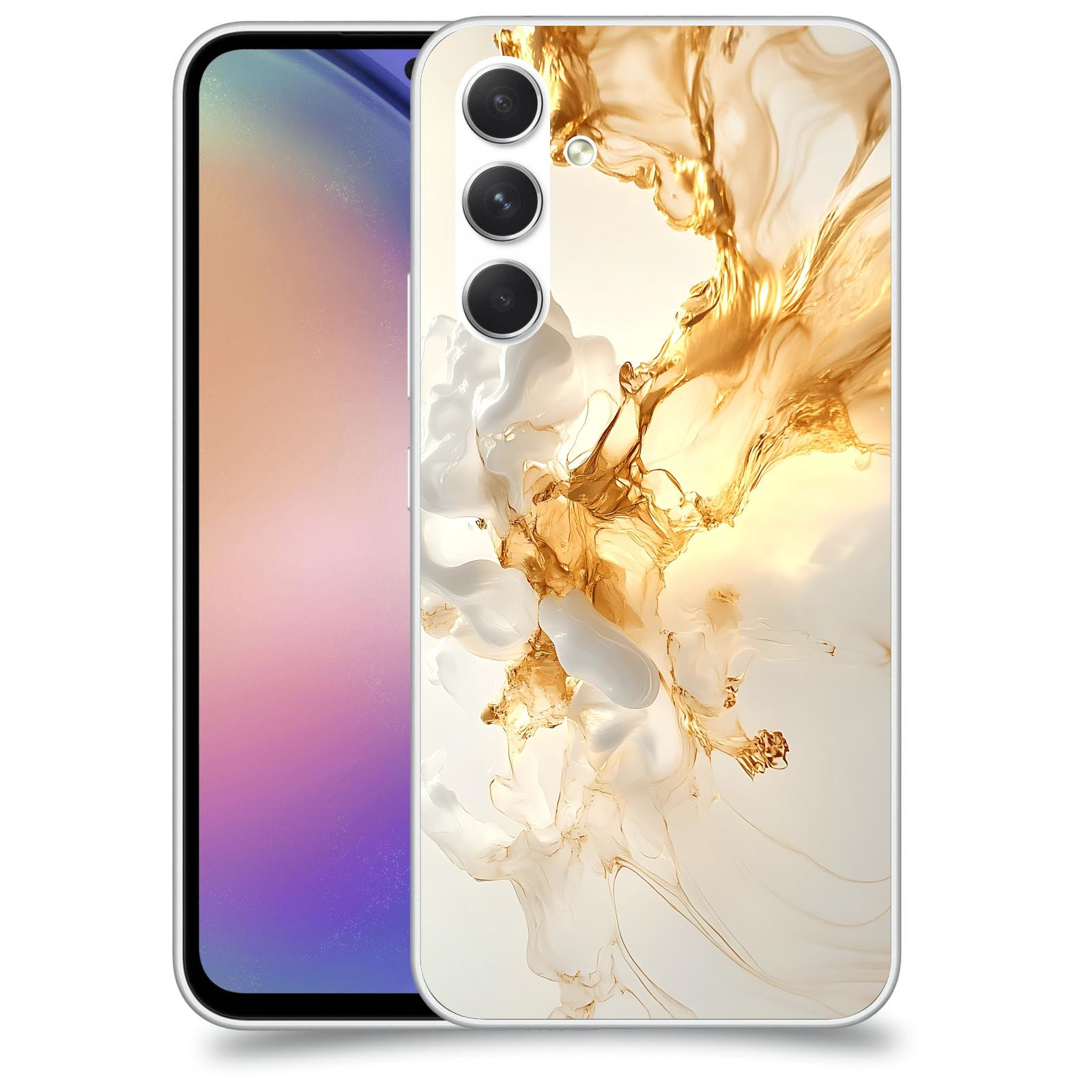 ACOVER Kryt na mobil Samsung Galaxy M54 5G - Vanilla Bourbon I