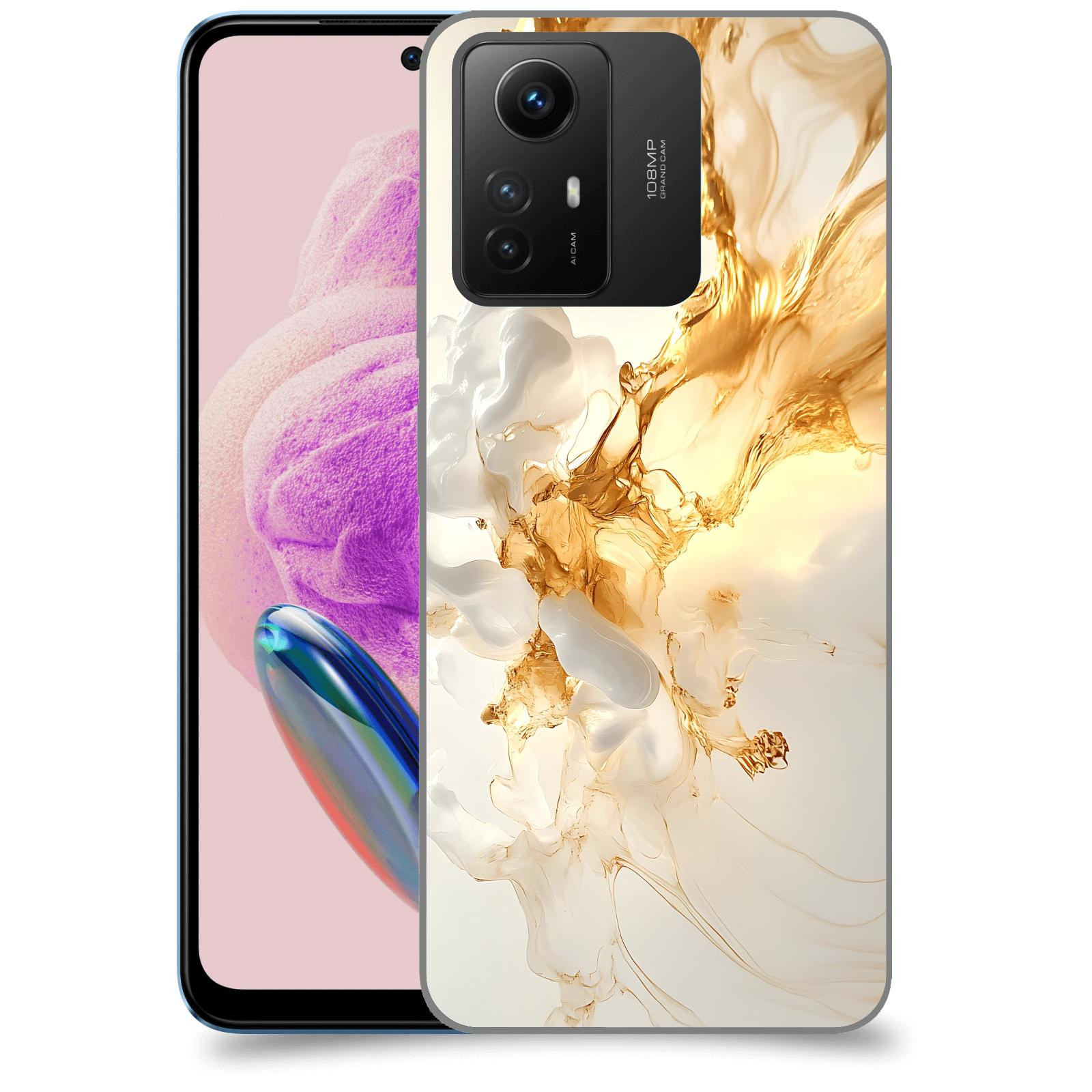 ACOVER Kryt na mobil Xiaomi Redmi Note 12S - Vanilla Bourbon I